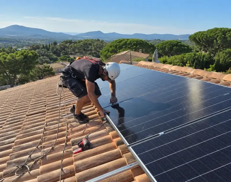 Installateur panneaux solaires Saint-Jean-de-Bournay — pose photovoltaïque sur toiture