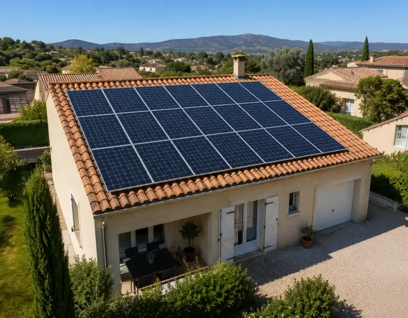 Prime à l'autoconsommation panneaux solaires Saint-Jean-de-Bournay — aide financière de l'État